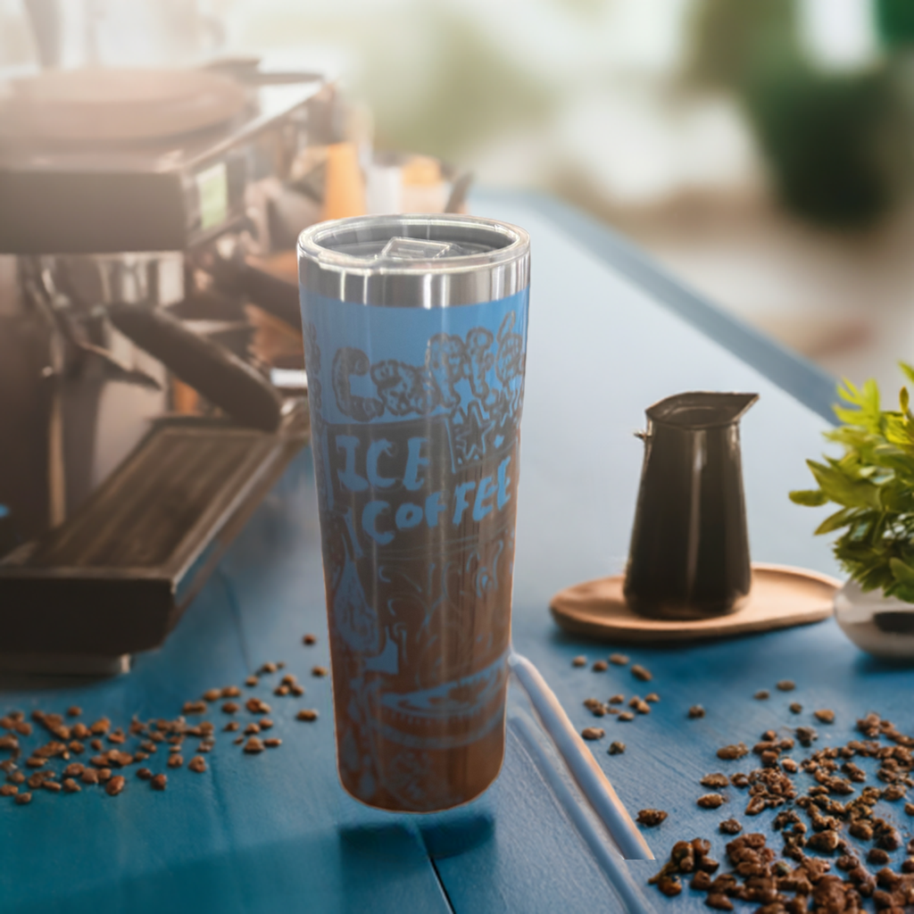 20oz Stainless Steel Java engraved tumbler